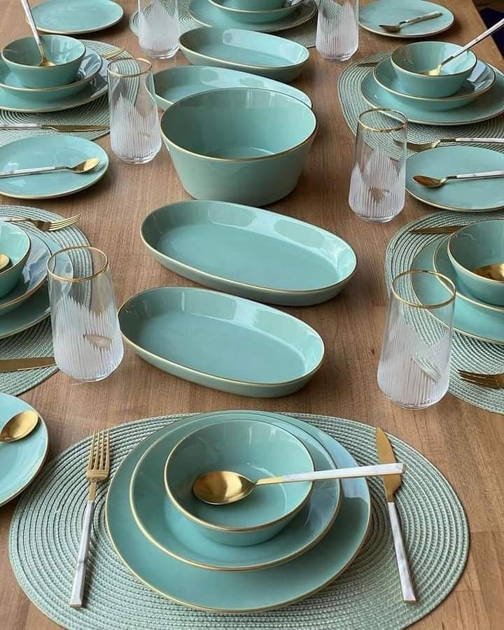 Amber Clay 22 Piece Dinnerset For 6